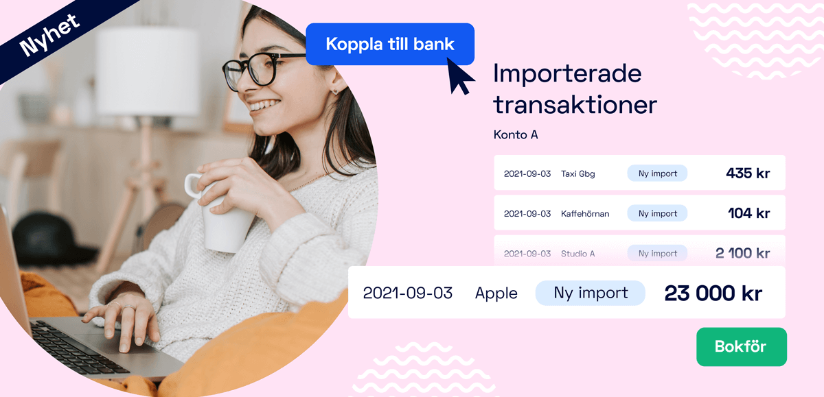 Nu kan du koppla din bank till Bokio!