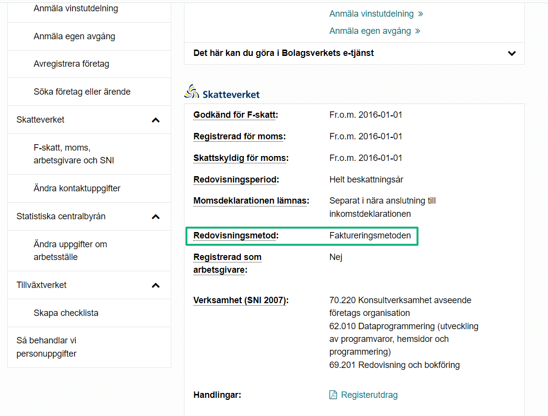 Hur Vet Jag Vilken Bokföringsmetod (redovisningsmetod) Jag Har? | Bokio