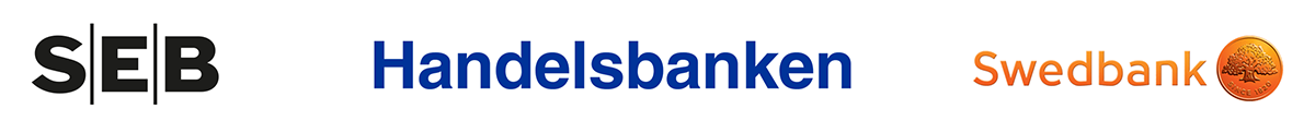 SEB, Handelsbanken och Swedbank