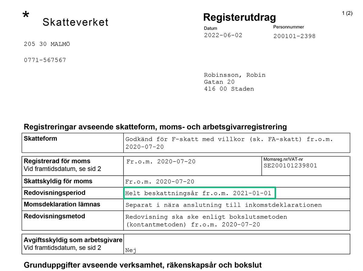 Hur Vet Jag Hur Ofta Jag Ska Deklarera Moms? | Bokio